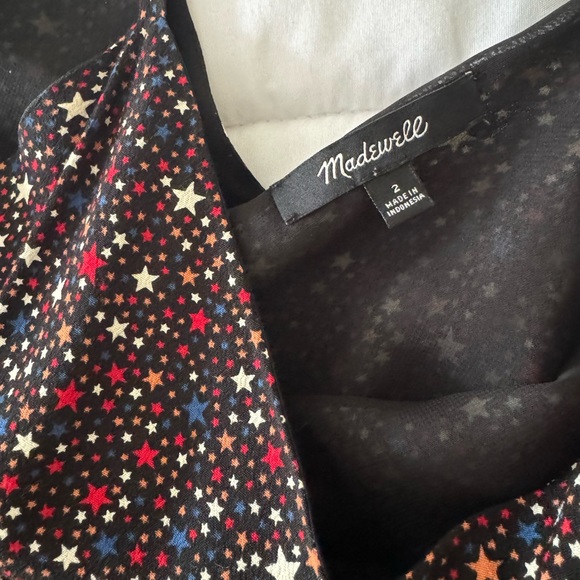 Madewell star tank button down - Picture 3 of 4